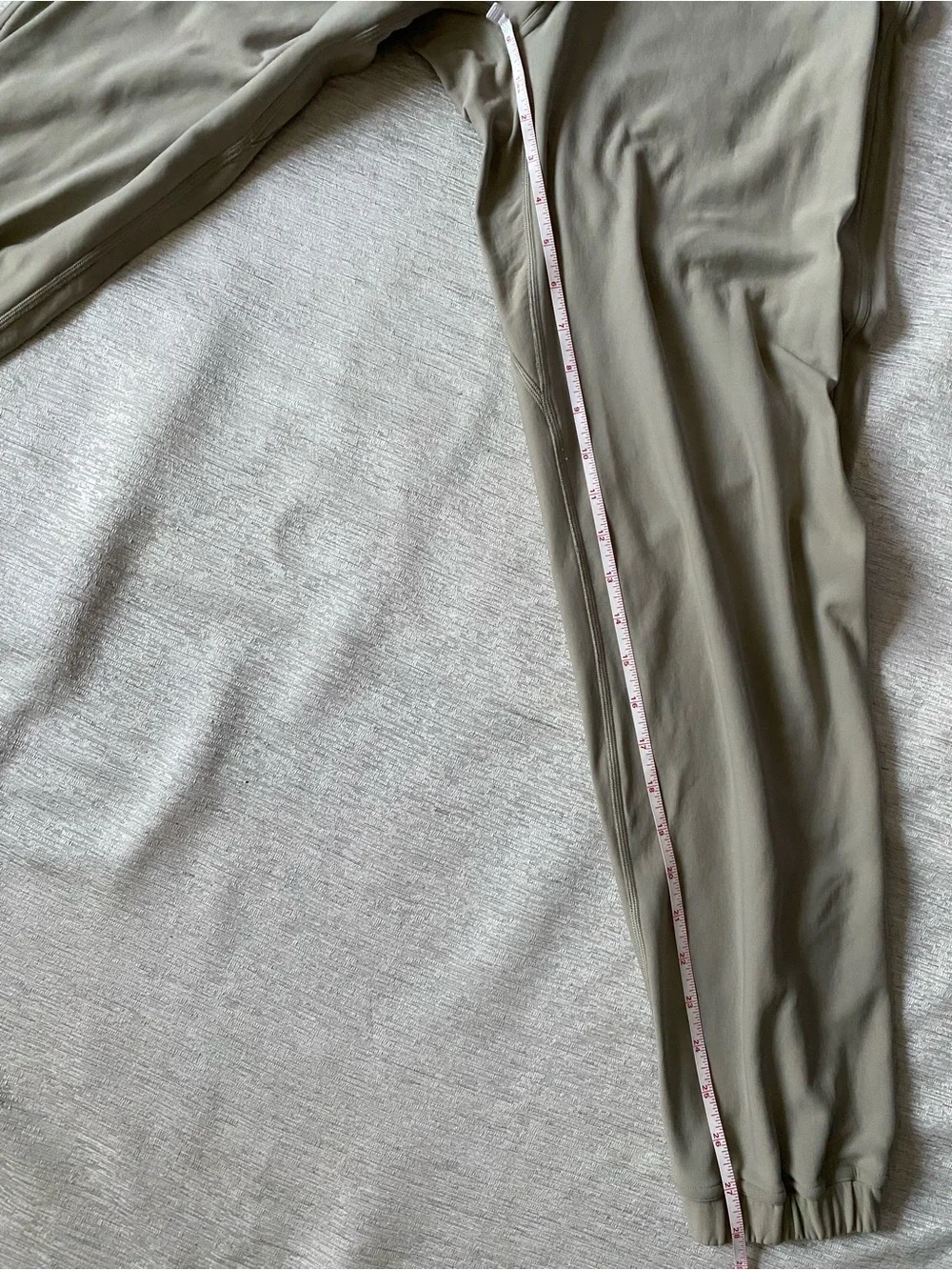 Lululemon Women’s Adapted State Fleece Joggers High Rise Tan Full Length
